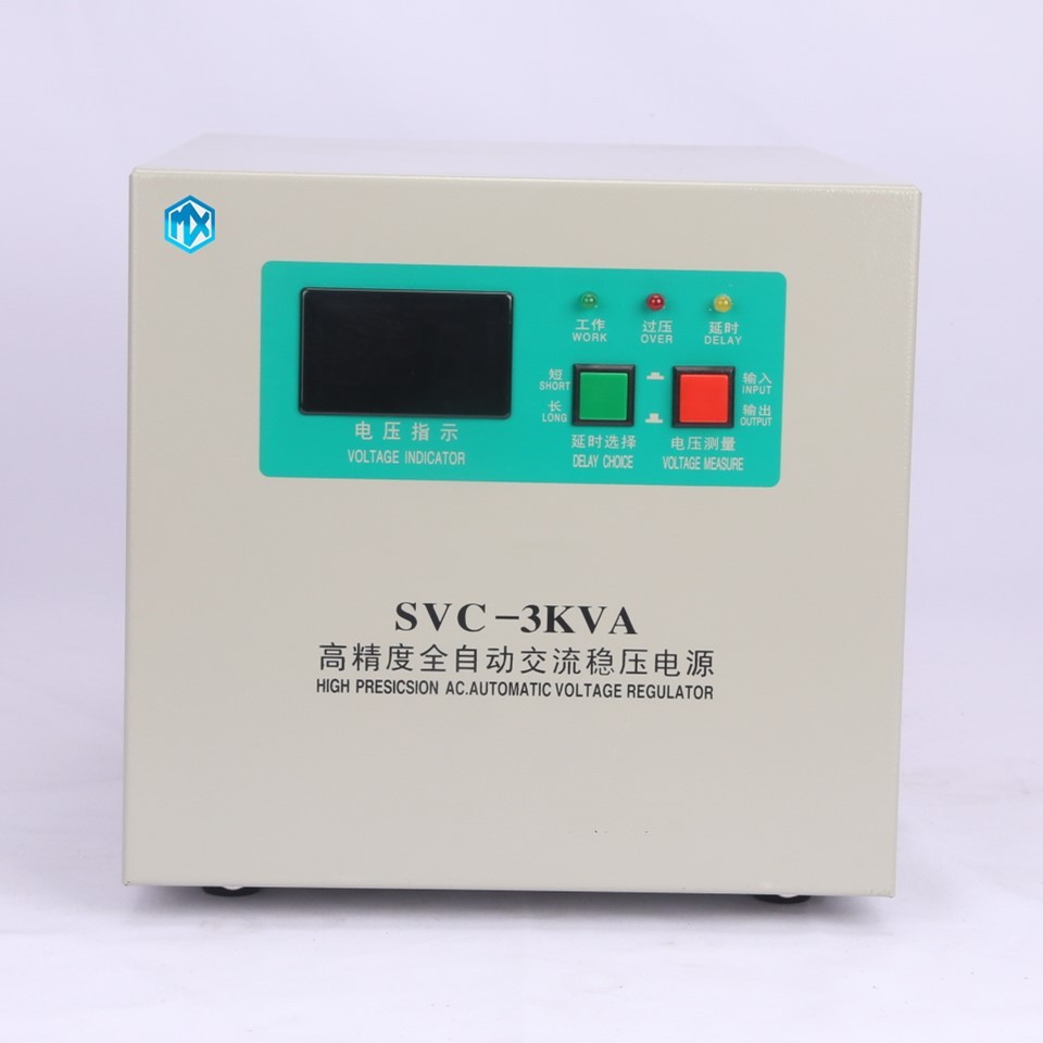 SVC 3KVA voltage stabilizer